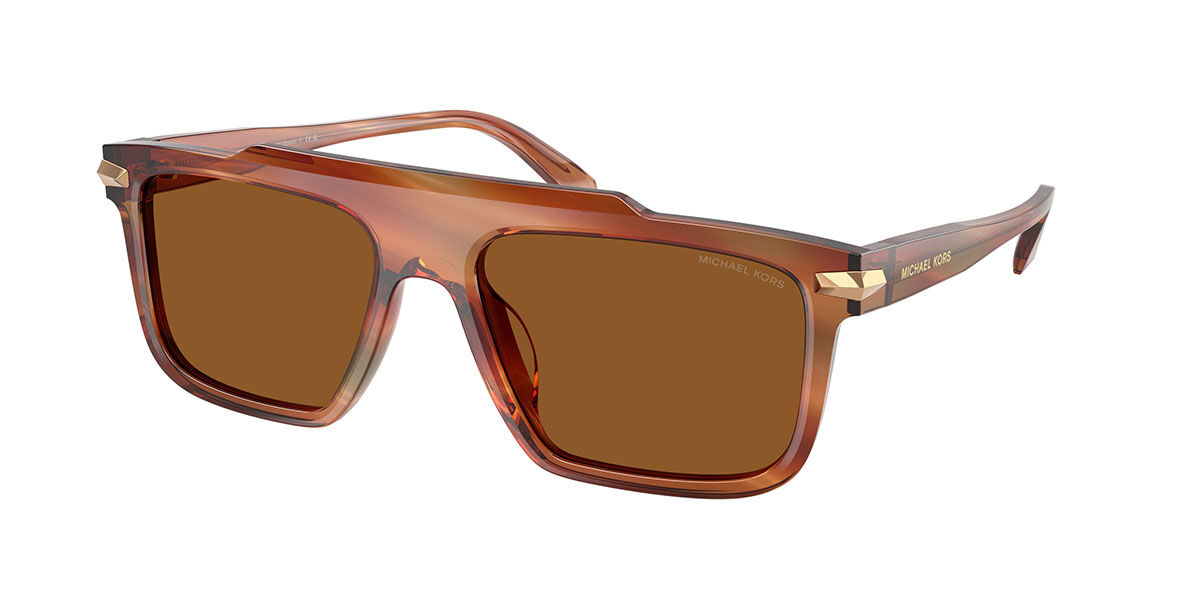 Michael Kors MK2278U BOSTON 403973, Brown frame, Amber Brown lenses
