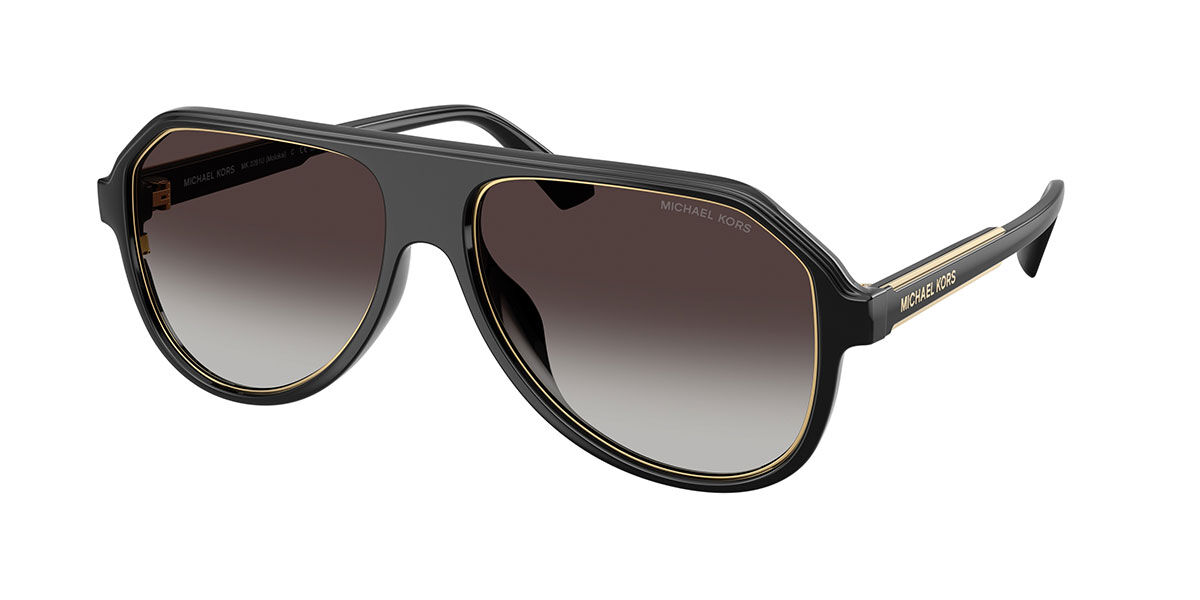 Michael Kors MK2281U MOLOKAI 30058G, Black frame, Gradient Grey lenses