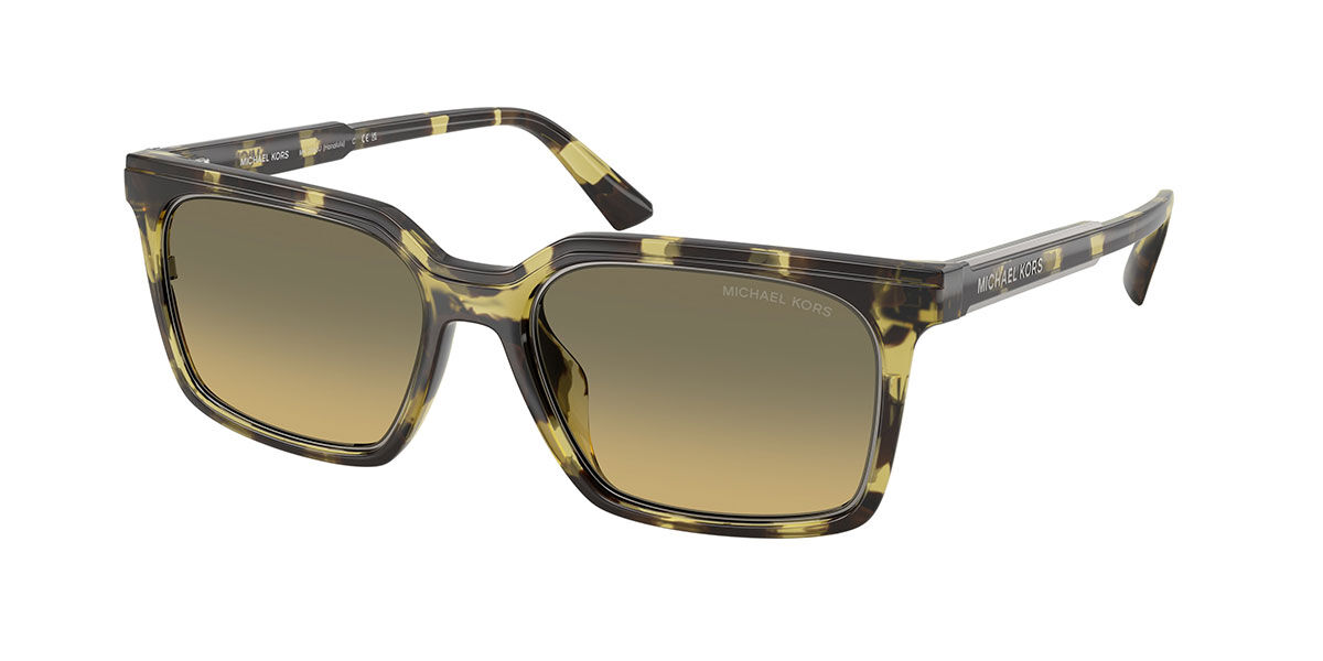 Michael Kors MK2282U HONOLULU 4029L0, Tortoiseshell frame, Gradient Olive Green lenses