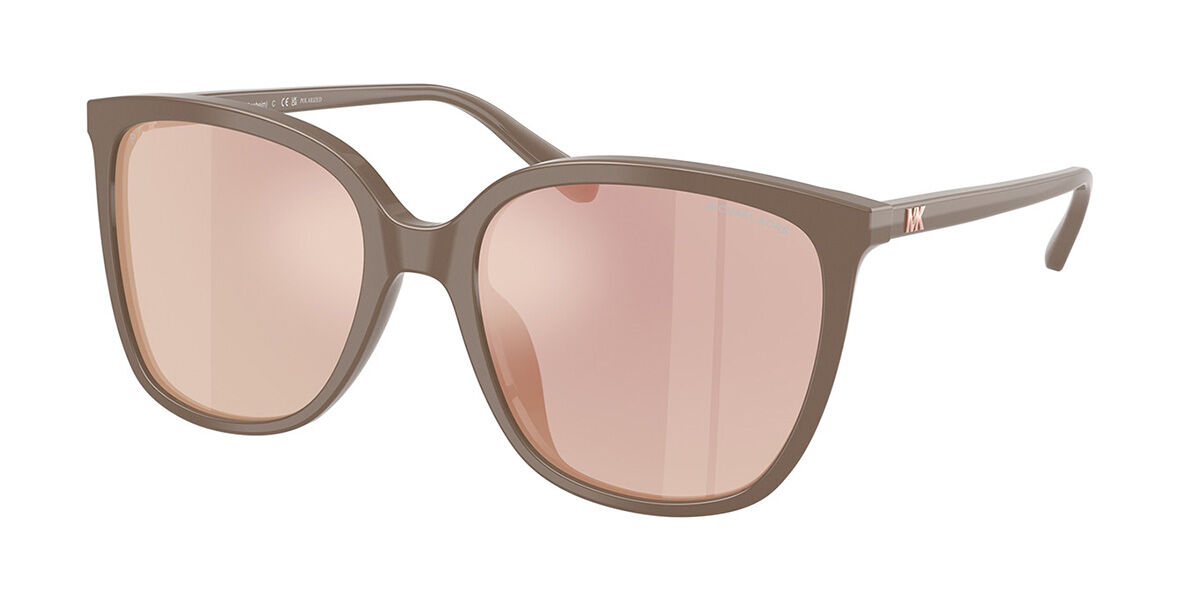 Michael Kors MK2137U ANAHEIM Polarized 4003M5, Brown frame, Rose Gold Polarized lenses