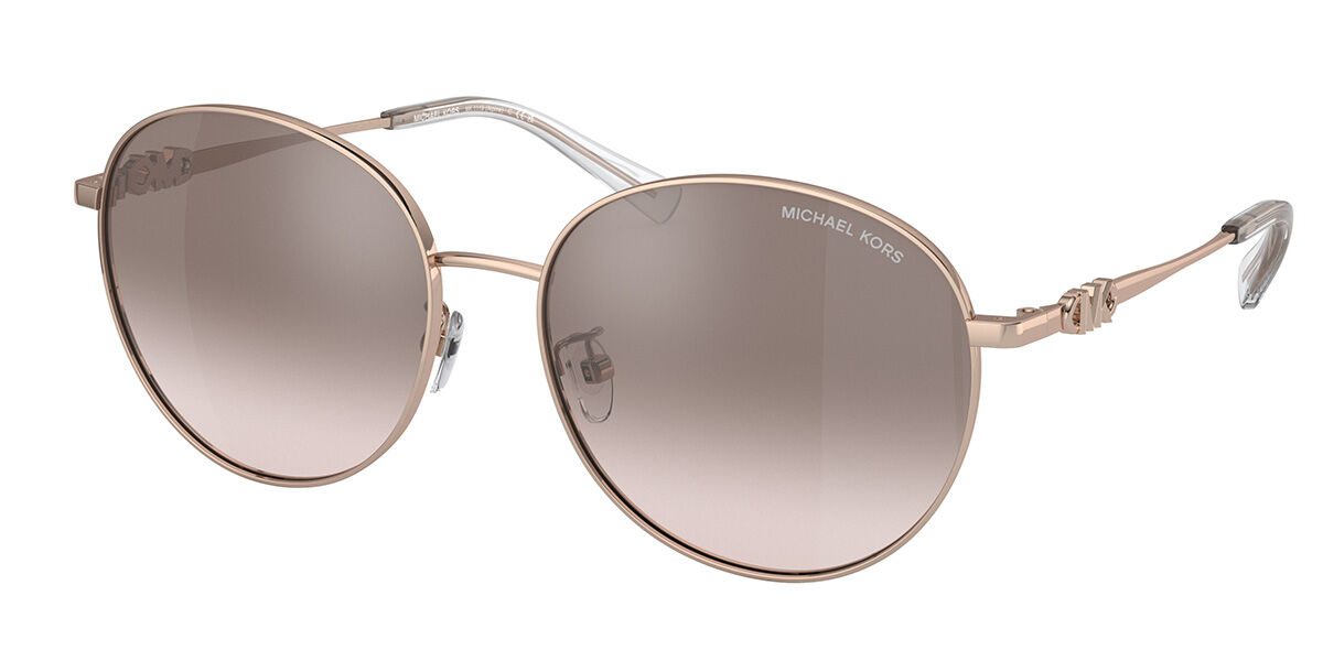 Michael Kors MK1119 ALPINE 11088Z, Gold frame, Gradient Silver Flash Pink lenses