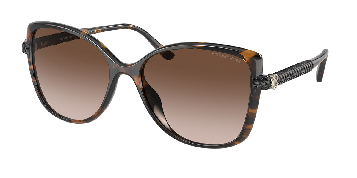 Michael Kors MK2181U MALTA 300613, Tortoiseshell frame, Gradient Brown lenses