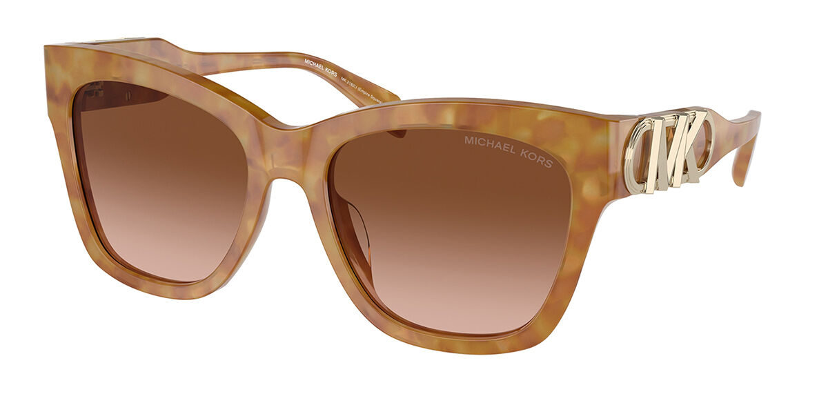 Michael Kors MK2182U EMPIRE SQUARE 32883B, Tortoiseshell frame, Shaded Amber lenses