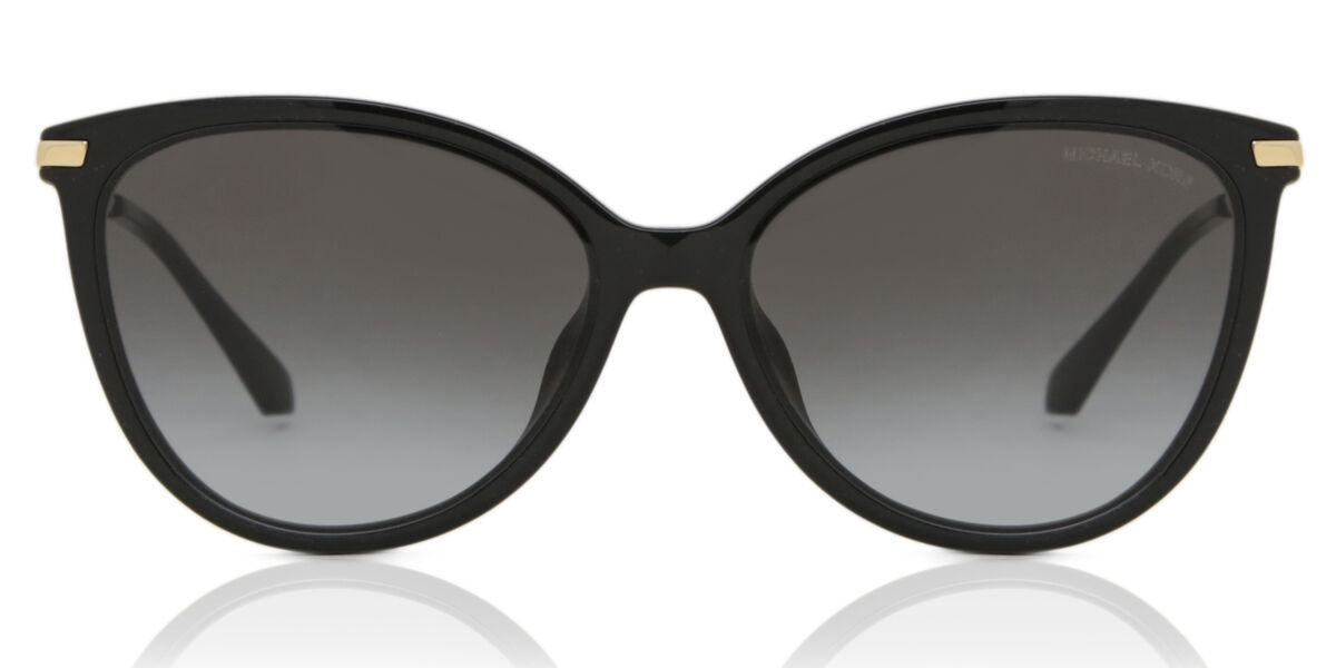 Michael Kors MK2184U DUPONT 30058G, Black frame, Gradient Grey lenses