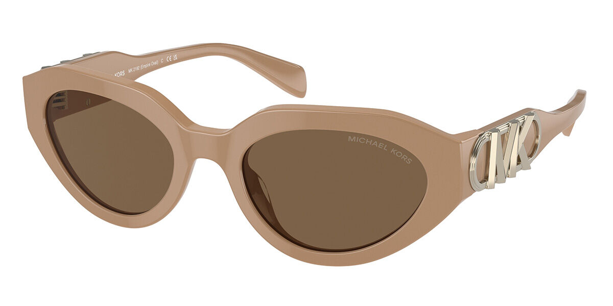 Michael Kors MK2192 EMPIRE OVAL 355573, Brown frame, Brown lenses