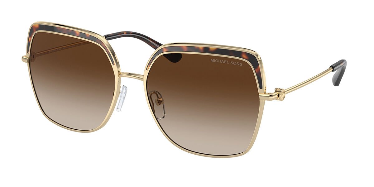 Michael Kors MK1141 GREENPOINT 101413, Gold frame, Gradient Brown lenses