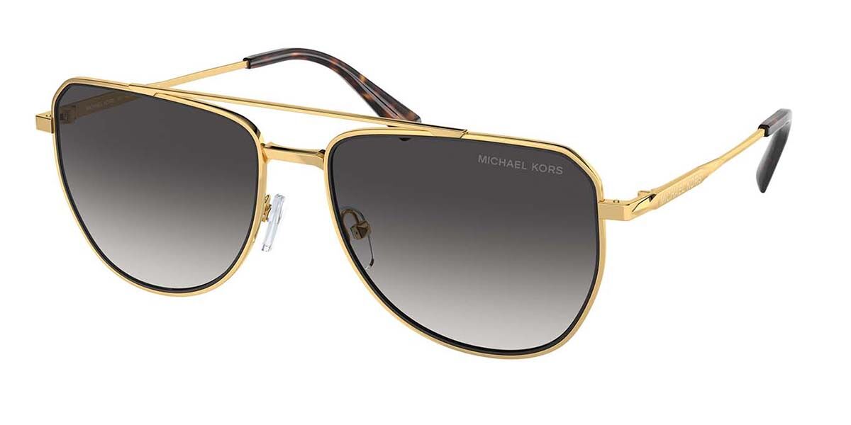 Michael Kors MK1155 WHISTLER 18968G, Gold frame, Gradient Light Grey lenses