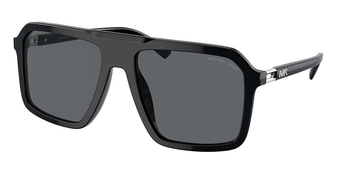 Michael Kors MK2218U MURREN 300587, Black frame, Solid Dark Grey lenses