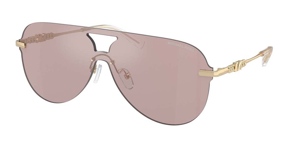 Michael Kors MK1149 CYPRUS 1014VS, Gold frame, Pink lenses