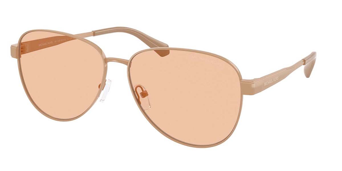 Michael Kors MK1160 BIARRITZ 190073, Brown frame, Solid Camel Brown lenses