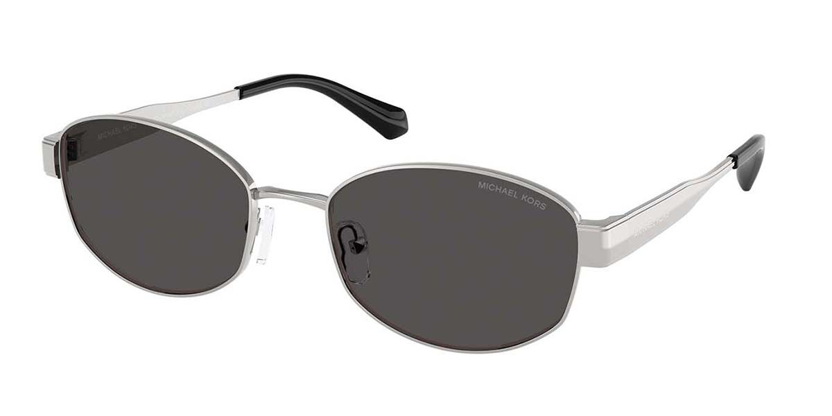 Michael Kors MK1161 MONTE CARLO 189387, Silver frame, Solid Dark Grey lenses