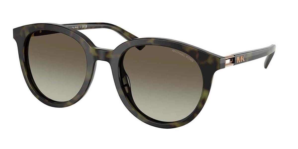 Michael Kors MK2227 BIG BEND 39433M, Tortoiseshell frame, Gradient Olive Green lenses