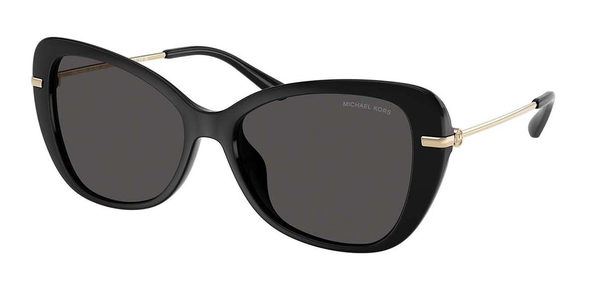 Michael Kors MK2230U SAINT CROIX 300587, Black frame, Solid Dark Grey lenses