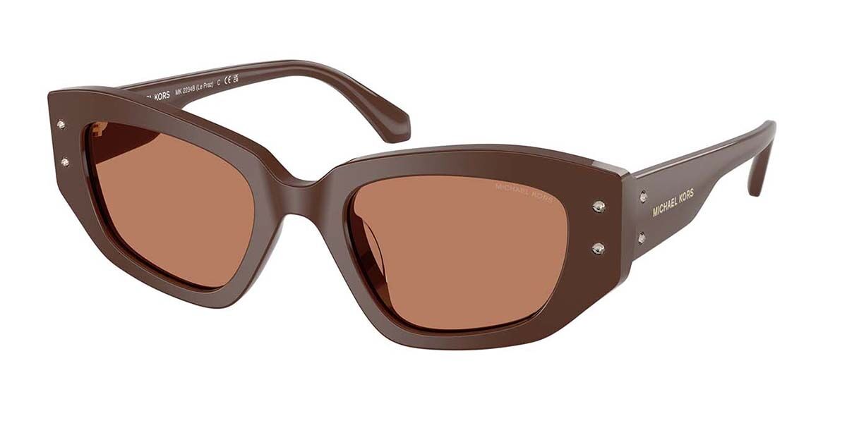 Michael Kors MK2234B LE PRAZ 4008/3, Brown frame, Solid Nutmeg Brown lenses