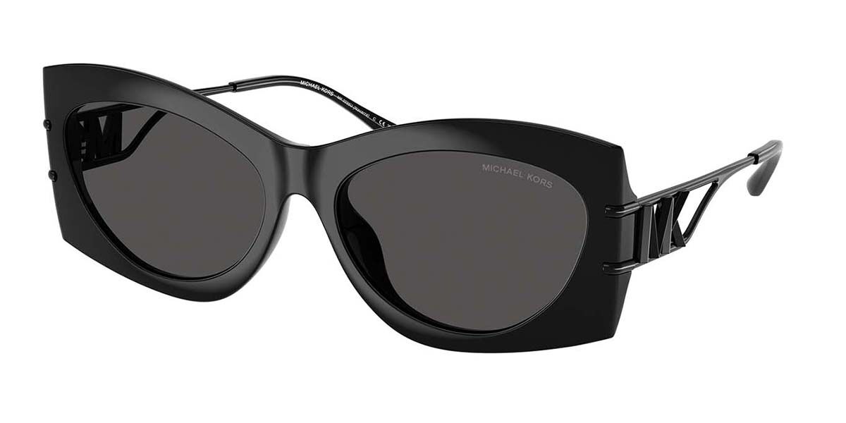 Michael Kors MK2235U NAVARRA 300587, Black frame, Solid Dark Grey lenses