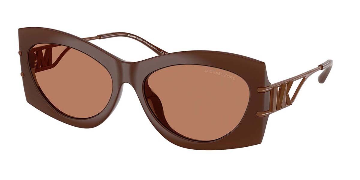 Michael Kors MK2235U NAVARRA 4008/3, Brown frame, Solid Nutmeg Brown lenses