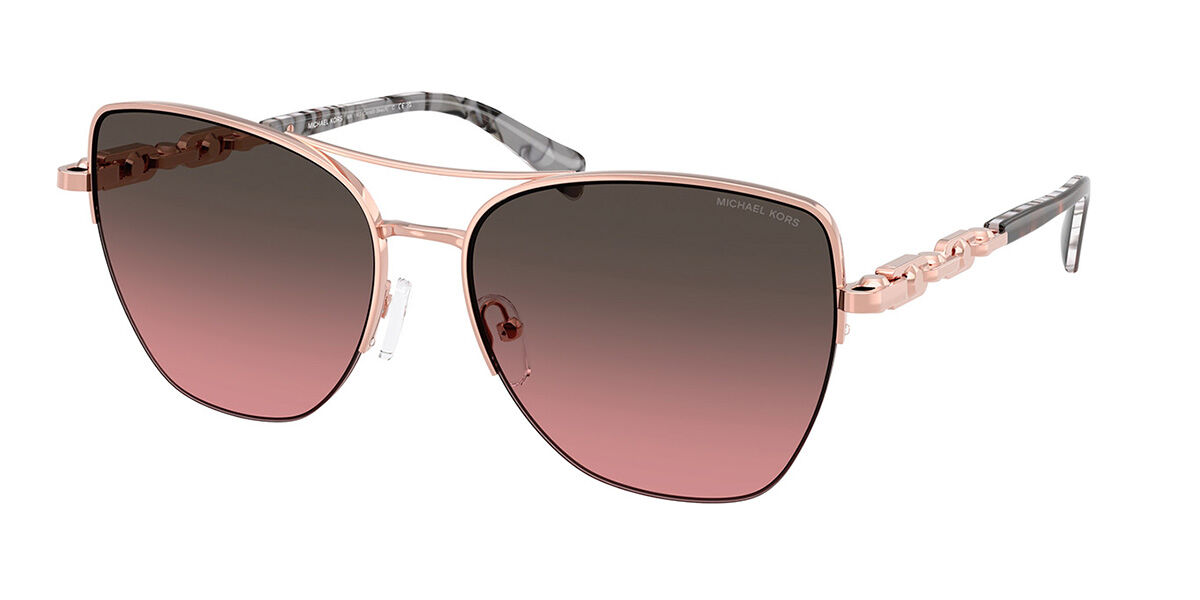 Michael Kors MK1163 DORADO BEACH 110811, Gold frame, Pink Gradient Brown lenses