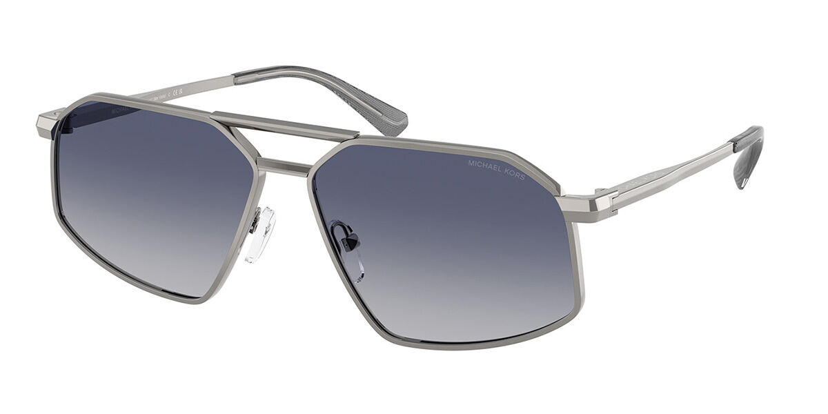 Michael Kors MK1167 MAR VISTA 10024L, Gunmetal frame, Gradient Blue lenses