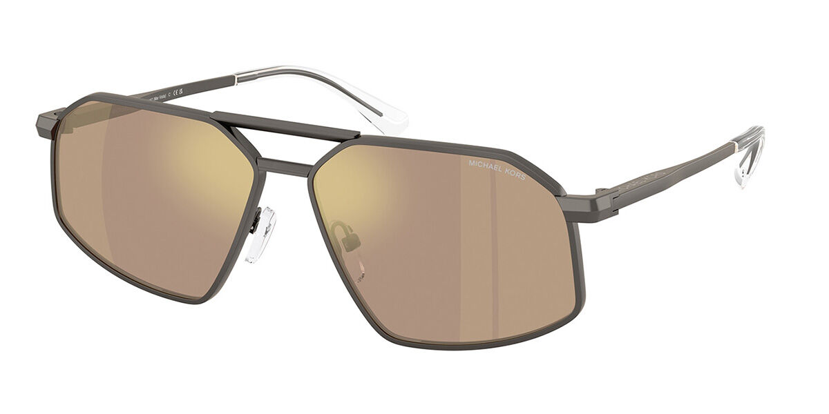Michael Kors MK1167 MAR VISTA 10027P, Gunmetal frame, Husk Brown Mirror lenses