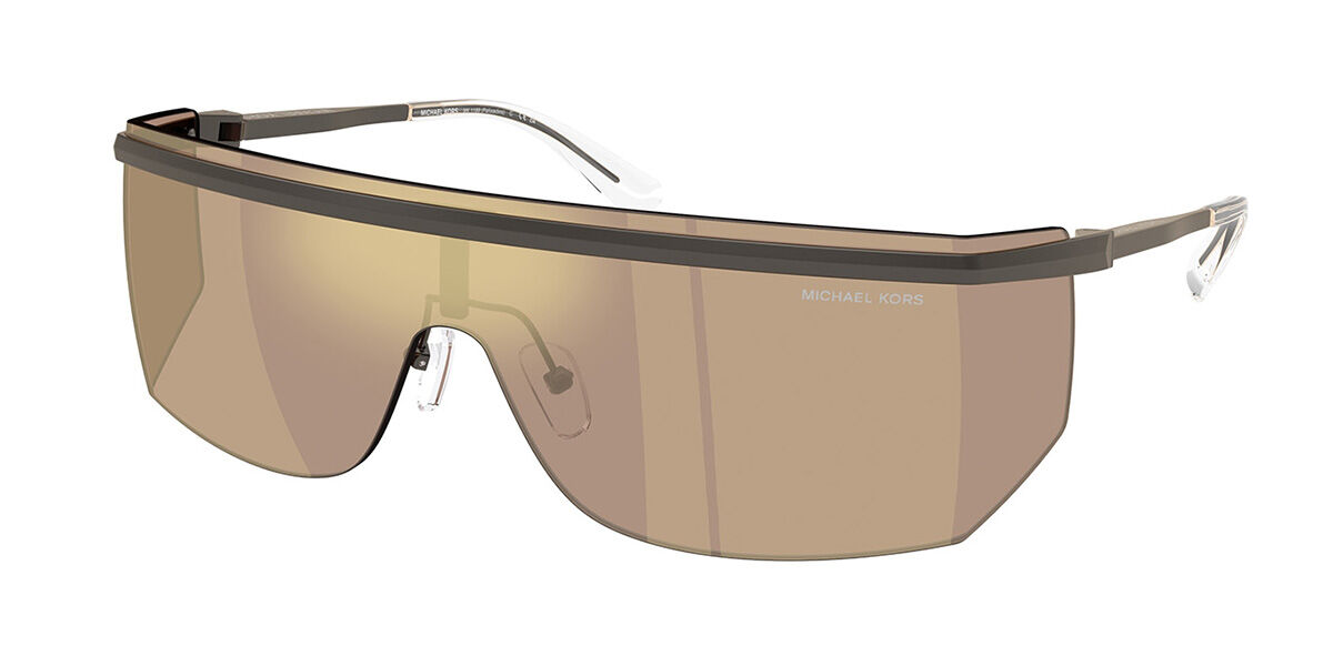 Michael Kors MK1169 PALISADES 10027P, Gunmetal frame, Husk Brown Mirror lenses
