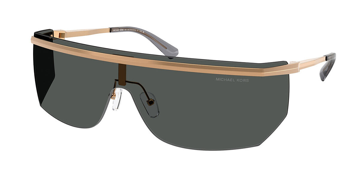 Michael Kors MK1169 PALISADES 189987, Gold frame, Solid Dark Grey lenses