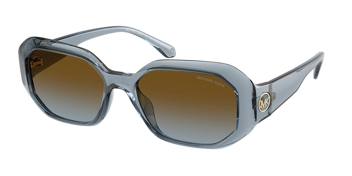 Michael Kors MK2240U SIESTA KEY 401413, Blue frame, Brown With Gradient Blue lenses