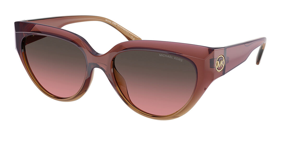Michael Kors MK2241U BOCA RATON 325611, Brown frame, Pink Gradient Brown lenses