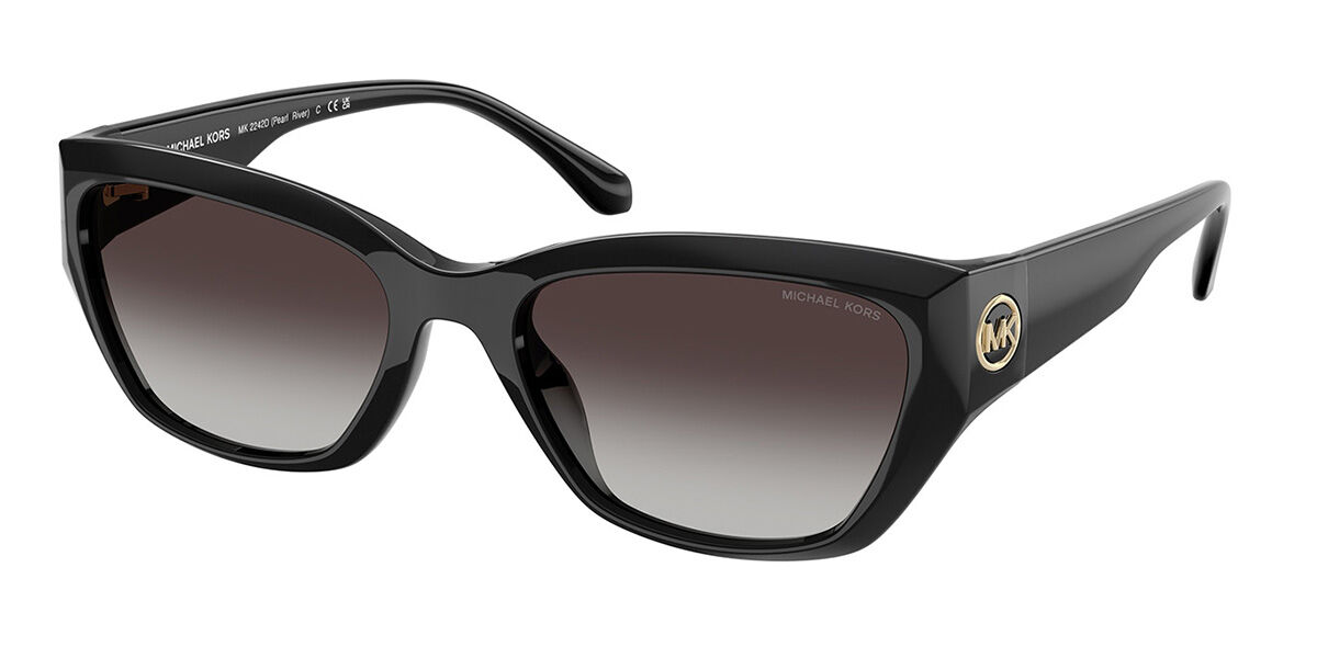 Michael Kors MK2242D PEARL RIVER Asian Fit 30058G, Black frame, Gradient Grey lenses