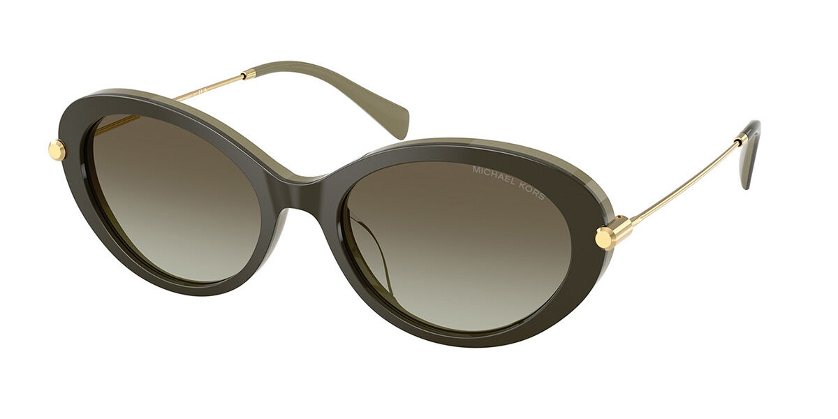 Michael Kors MK2245U ROCKAWAY 40193M, Green frame, Gradient Olive Green lenses