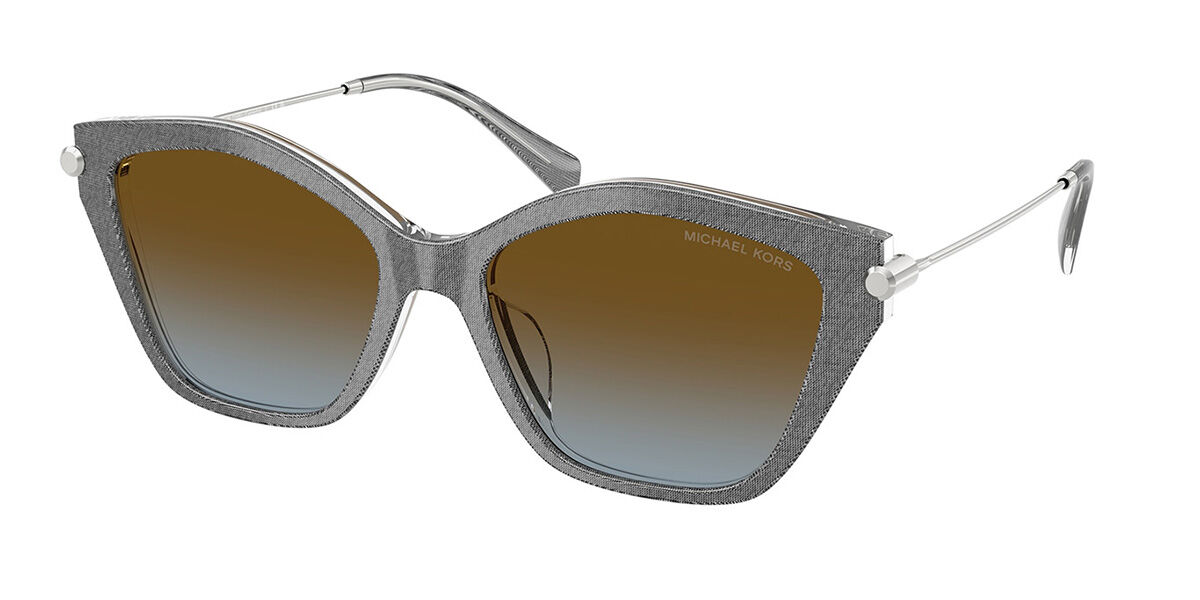 Michael Kors MK2246U CATSKILLS 400913, Grey frame, Brown With Gradient Blue lenses