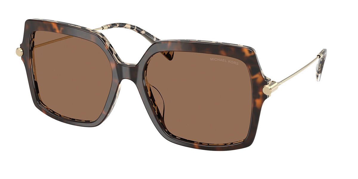 Michael Kors MK2247U QUOGUE 395173, Tortoiseshell frame, Solid Brown lenses