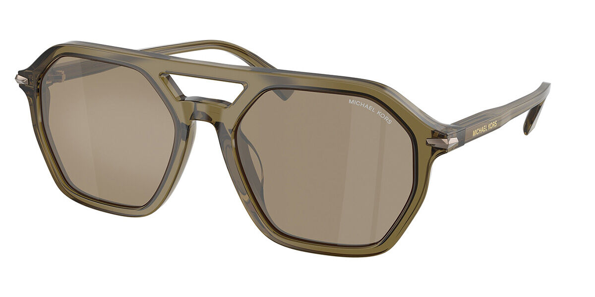 Michael Kors MK2251U JACKSON HOLE 40127I, Green frame, Olive Green Mirror lenses