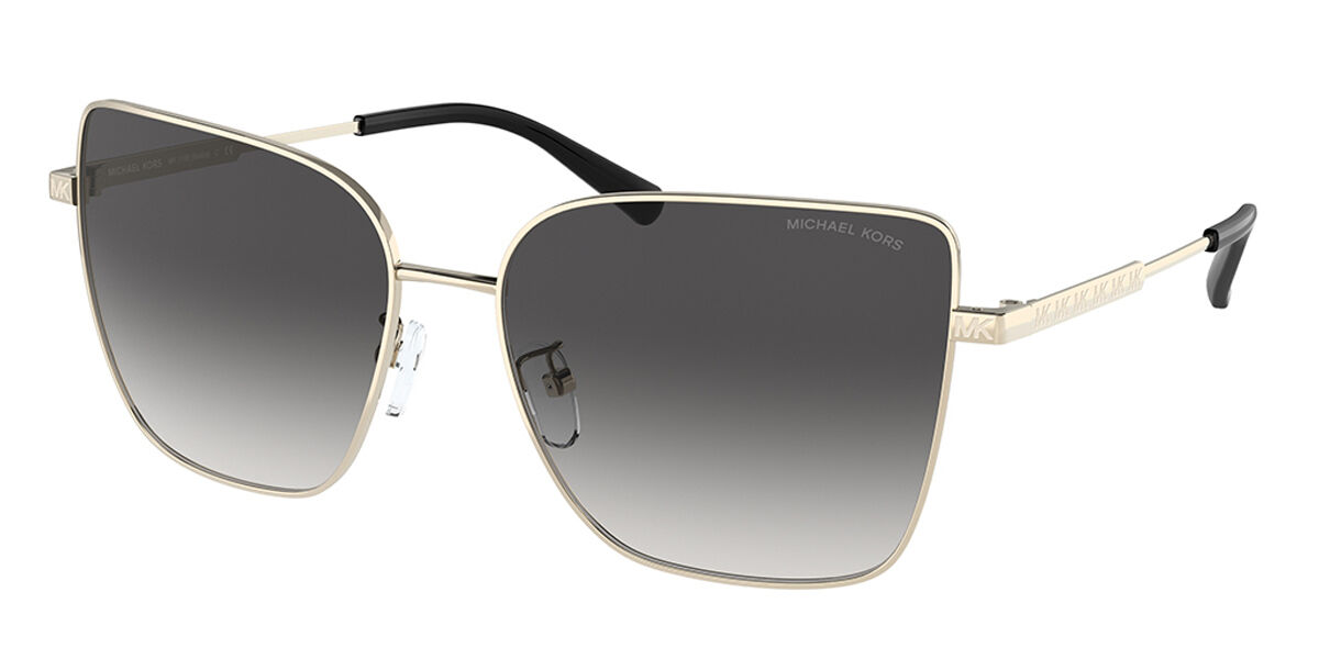 Michael Kors MK1108 BASTIA 10148G, Gold frame, Gradient Dark Grey lenses