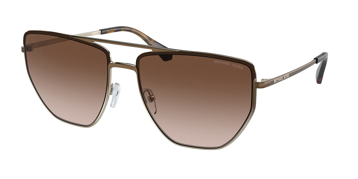 Michael Kors MK1126 PAROS 101413, Gold frame, Gradient Brown lenses