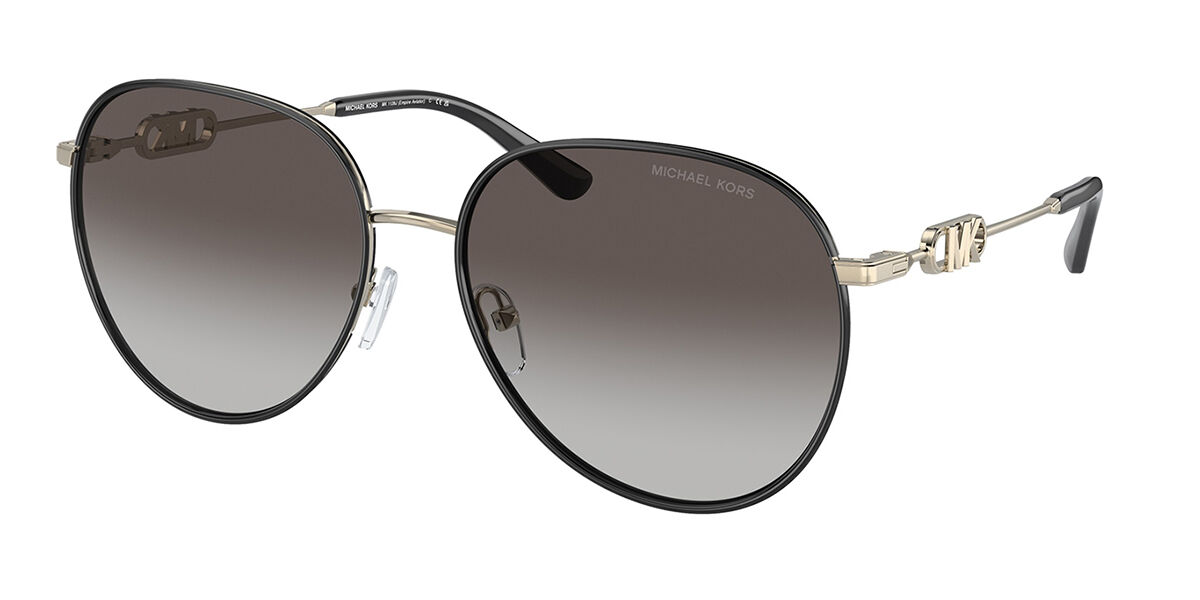 Michael Kors MK1128J EMPIRE 10148G, Gold frame, Gradient Dark Grey lenses