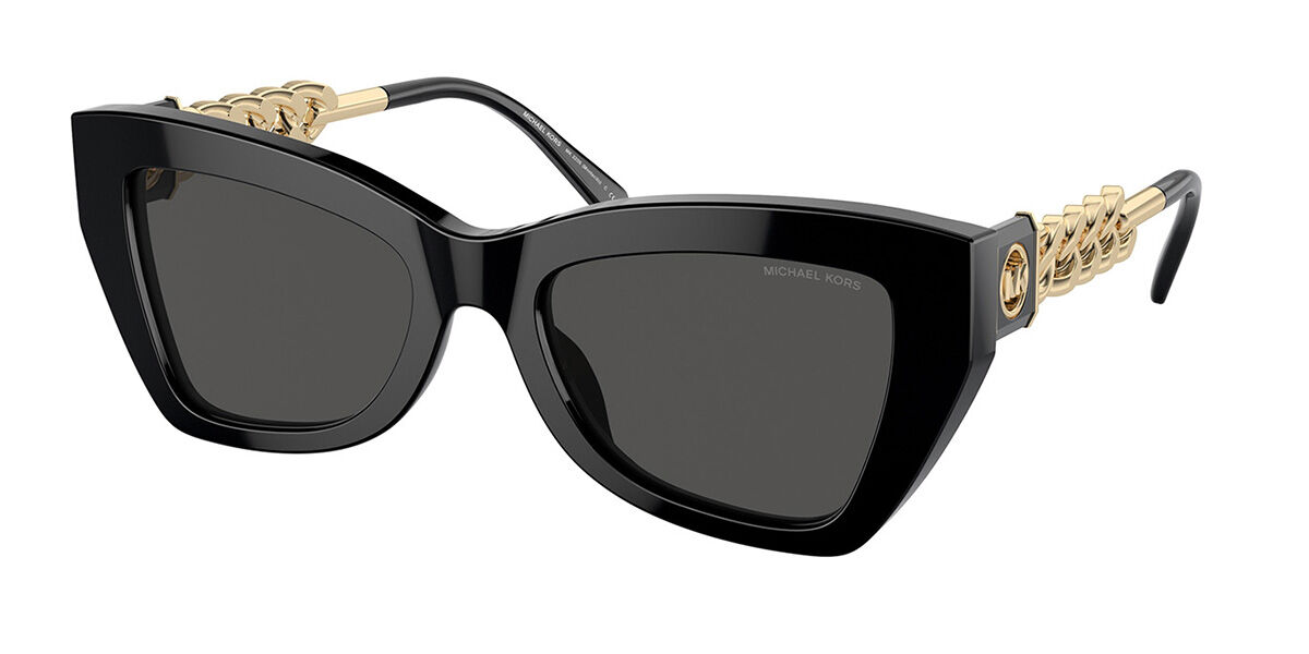 Michael Kors MK2205 MONTECITO 300587, Black frame, Solid Dark Grey lenses