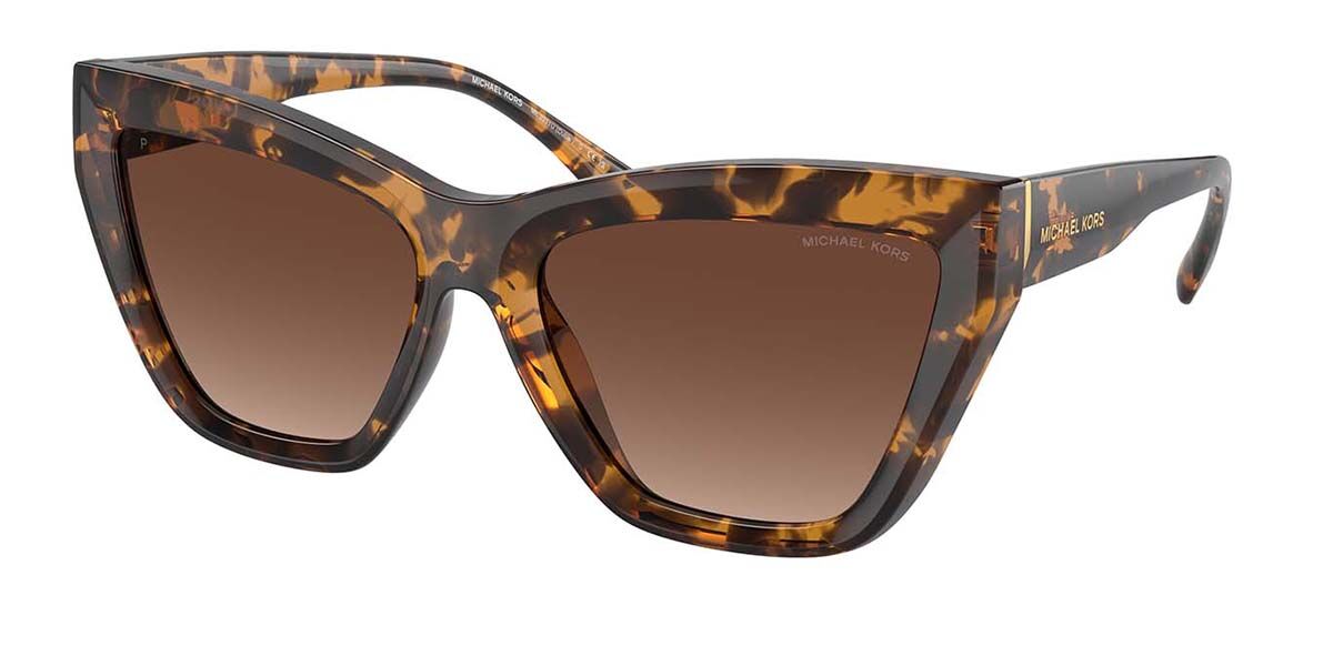 Michael Kors MK2211U DUBAI Polarized 3006T5, Tortoiseshell frame, Gradient Brown Polarized lenses