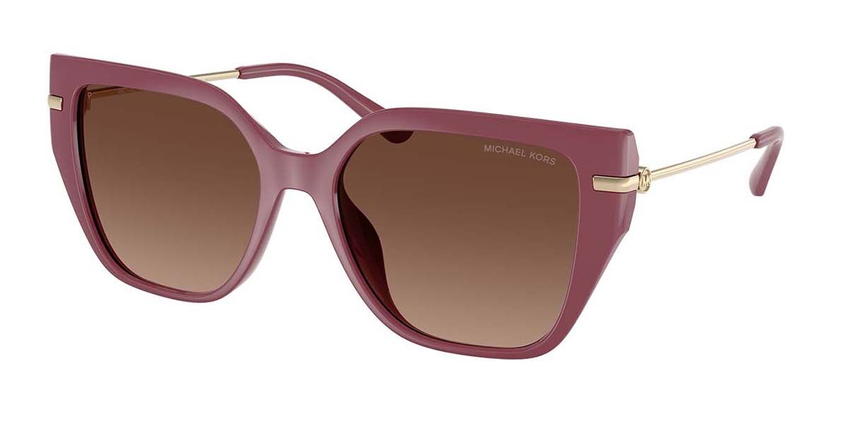Michael Kors MK2231U ST. BARTHS Polarized 3256T5, Purple frame, Gradient Brown Polarized lenses