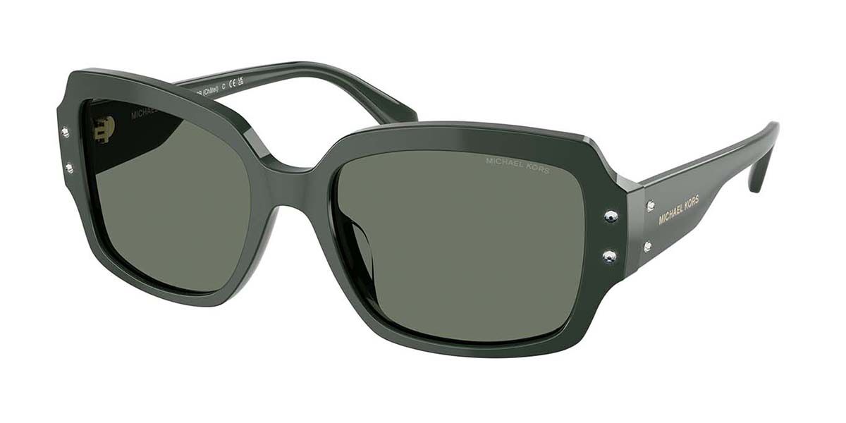 Michael Kors MK2233B CHATEL 40063H, Green frame, Solid Green lenses