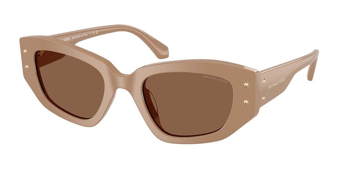 Michael Kors MK2234B LE PRAZ 355573, Brown frame, Solid Brown lenses