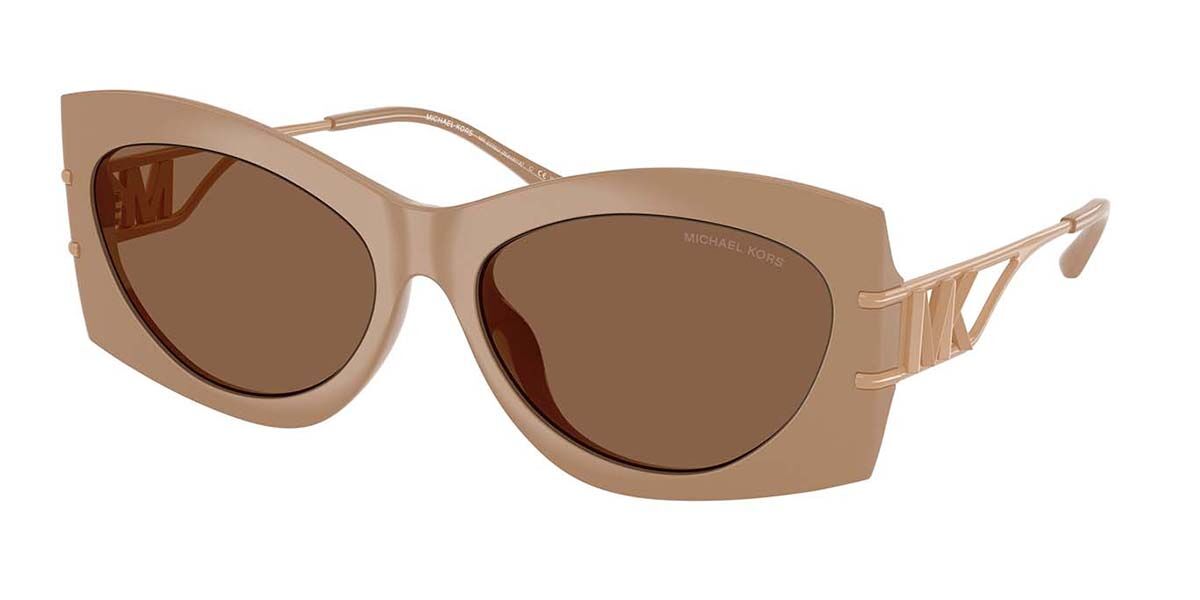 Michael Kors MK2235U NAVARRA 355573, Brown frame, Solid Brown lenses