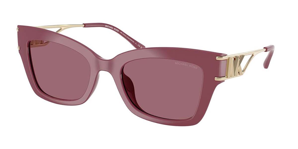 Michael Kors MK2237U CANTABRIA 32561A, Purple frame, Solid Mulberry Purple lenses