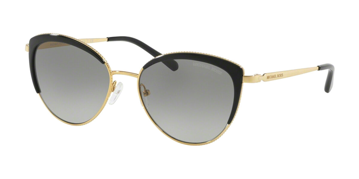 Michael Kors MK1046 KEY BISCAYNE 110011, Black frame, Grey lenses