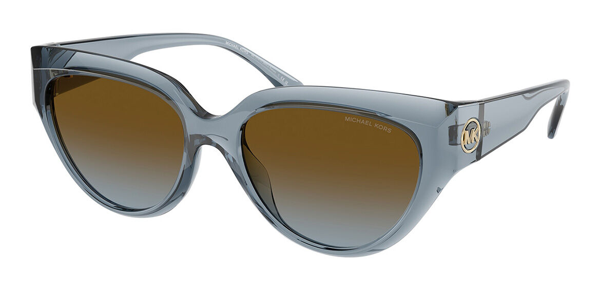 Michael Kors MK2241U BOCA RATON 401413, Blue frame, Brown With Gradient Blue lenses