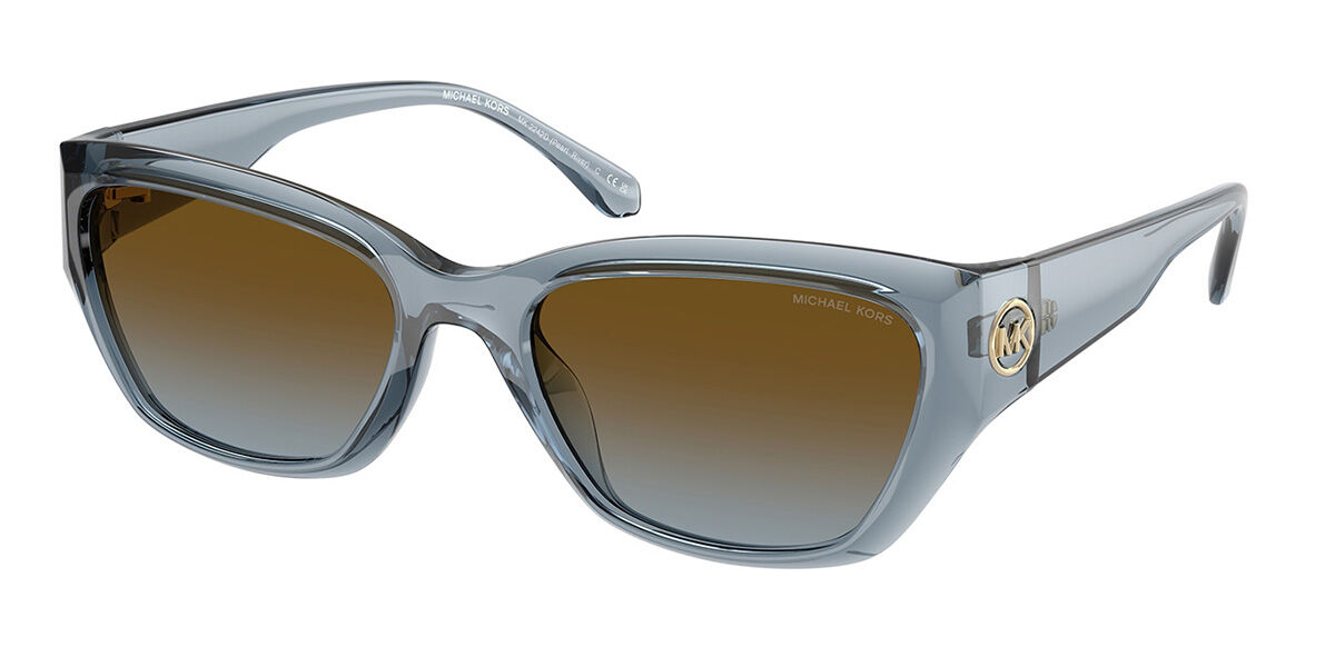 Michael Kors MK2242D PEARL RIVER Asian Fit 401413, Blue frame, Brown With Gradient Blue lenses