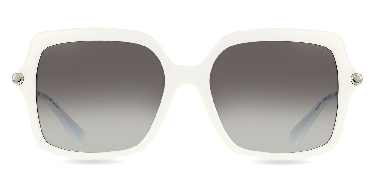 Michael Kors MK2247U QUOGUE 31008G, White frame, Gradient Grey lenses