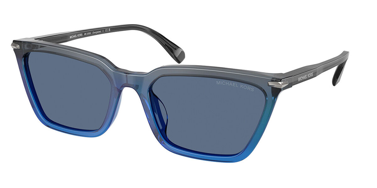 Michael Kors MK2250U EVERGLADES 401180, Blue frame, Solid Blue lenses