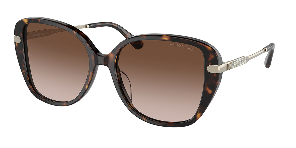 Michael Kors MK2185BU FLATIRON 300613, Tortoiseshell frame, Gradient Brown lenses