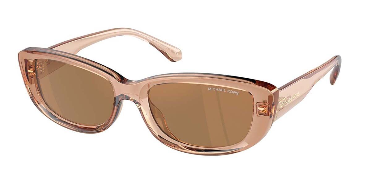 Michael Kors MK2210U ASHEVILLE 3999/O, Brown frame, Brown Mirror lenses