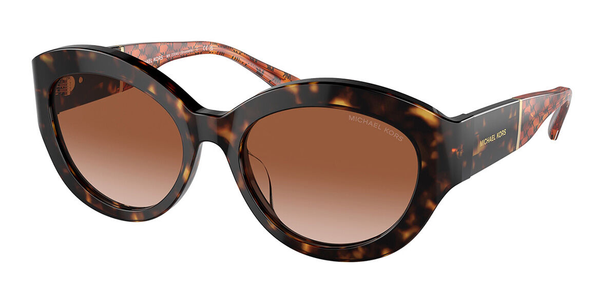 Michael Kors MK2204U BRUSSELS 300613, Tortoiseshell frame, Gradient Brown lenses